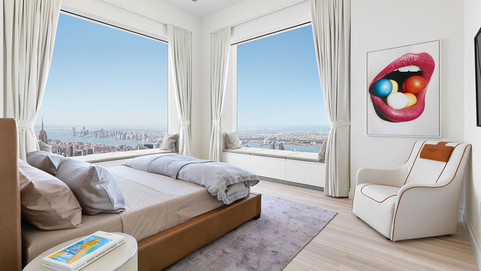 One of the bedrooms - Credit: Photo: Donna Dotan