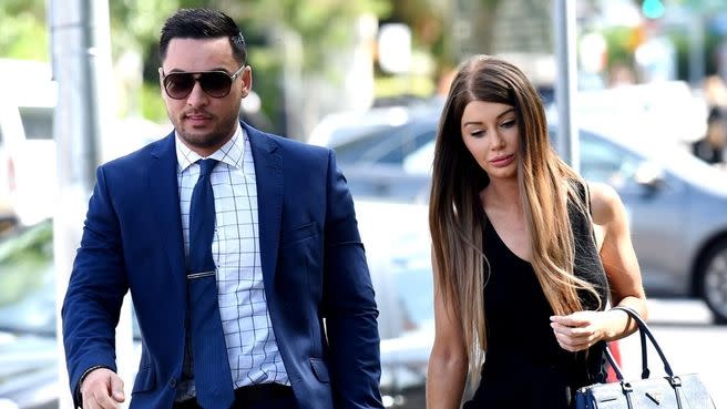 Salim Mehajer and wife Aysha. Source: 7News