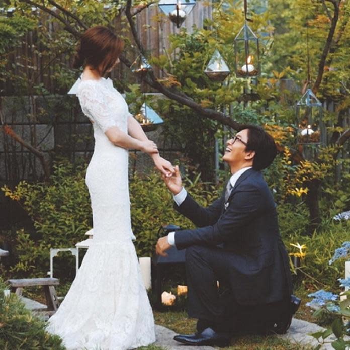 ▲裴勇俊和朴秀珍2015年結婚後，夫妻倆鮮少露面。（圖／翻攝自yongjoon_bae IG）