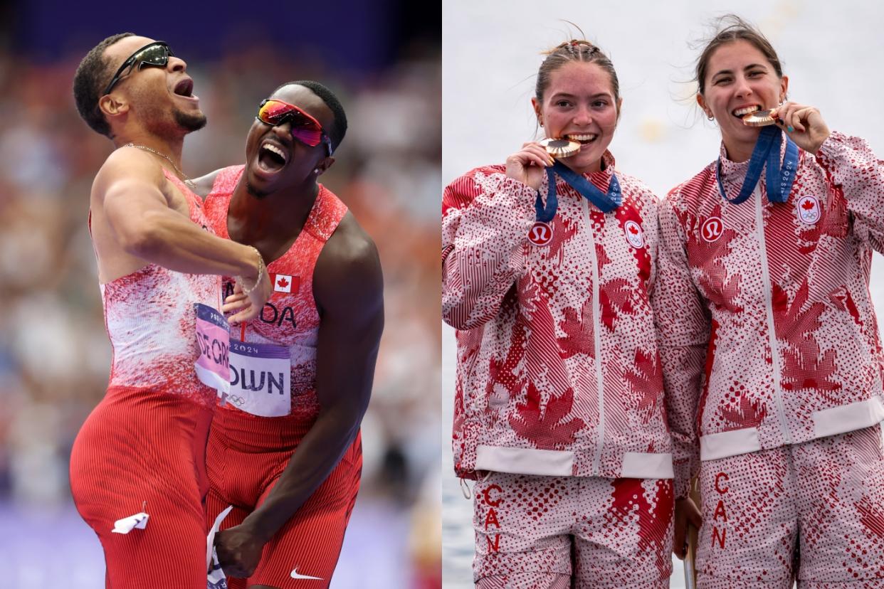 2024 Olympics Day 14 Recap Canadian men's 4x100 relay team claims gold