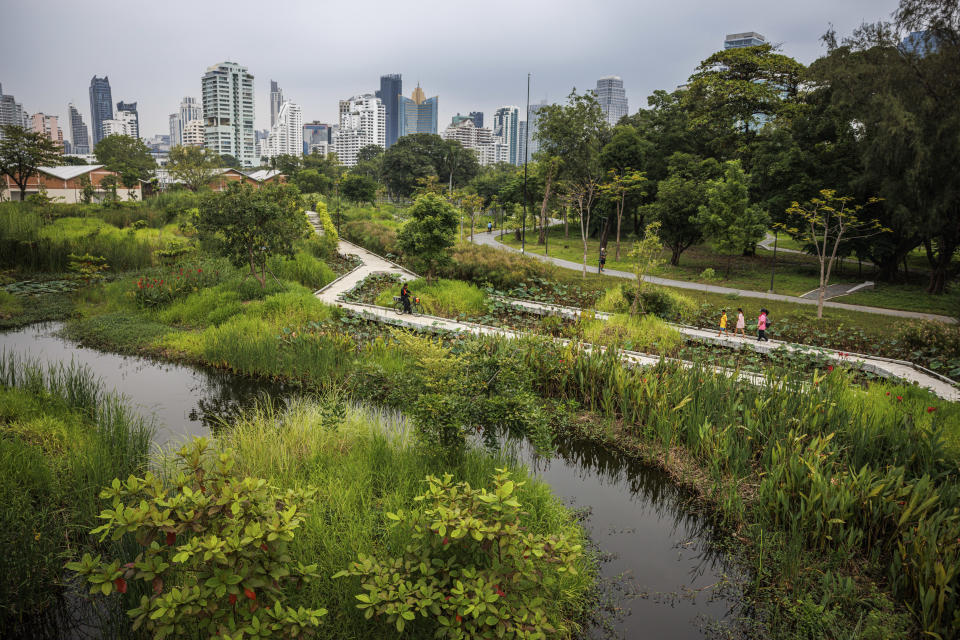 El parque Houtan de Shanghái en 2018. (Cortesía de The Cultural Landscape Foundation vía The New York Times)