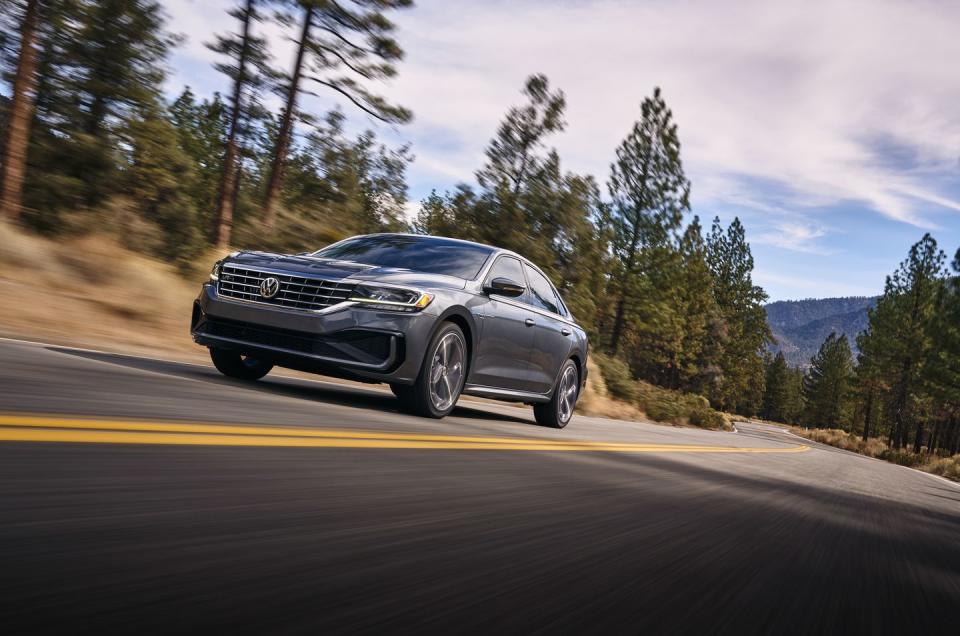 <p>Last year's Passat was a solid vehicle with a roomy interior and refined ride quality. Based on <a rel="nofollow noopener" href="https://www.caranddriver.com/reviews/2020-volkswagen-passat-prototype-driven" target="_blank" data-ylk="slk:our brief drive in a prototype of the new Passat;elm:context_link;itc:0;sec:content-canvas" class="link ">our brief drive in a prototype of the new Passat</a>, those pluses remain. But then, they should-the car is basically the same as it was before.</p>