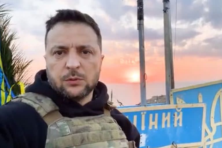 Zelensky dijo que el puente debía ser 