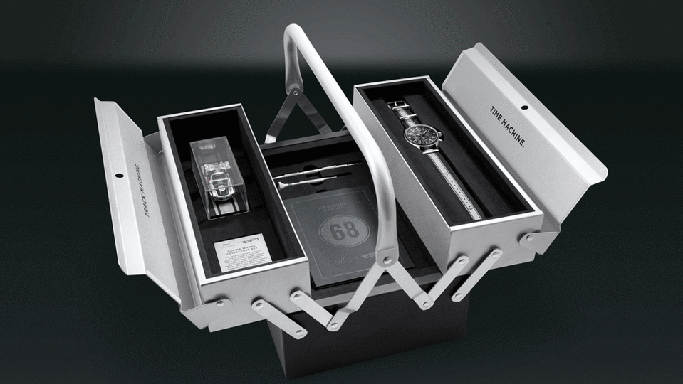 IWC Hot Wheels Racing Works Edition Pilot’s Watch Chronograph Box Set - Credit: IWC