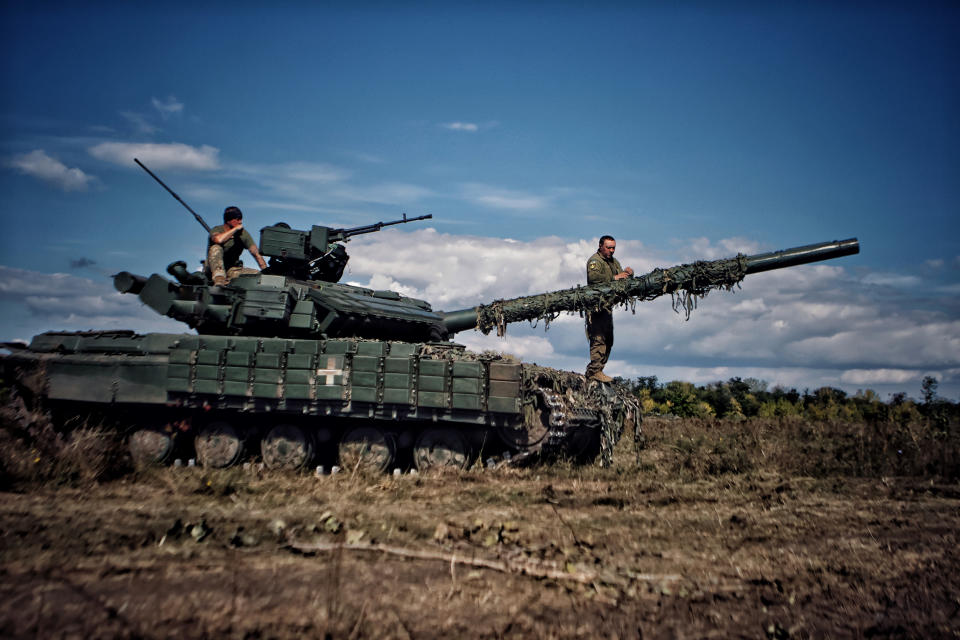 42nd Separate Mechanized Brigade In Eastern Ukraine (Yan Dobronosov / Global Images Ukraine via Getty Images file)