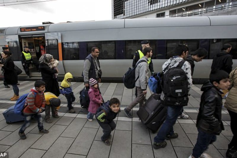 瑞典是許多中東難民與非洲難民的夢土（AP）