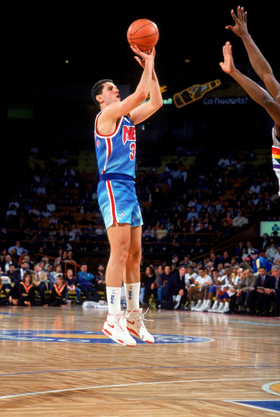 Dražen Petrović's quick release was the key to his shooting prowess.