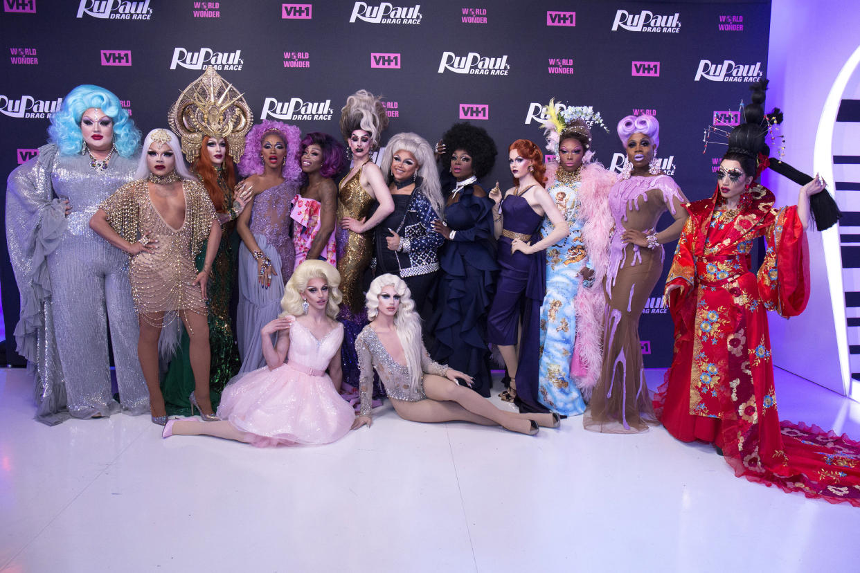 The season 10 cast of "RuPaul's Drag Race." (Photo: Santiago Felipe via Getty Images)