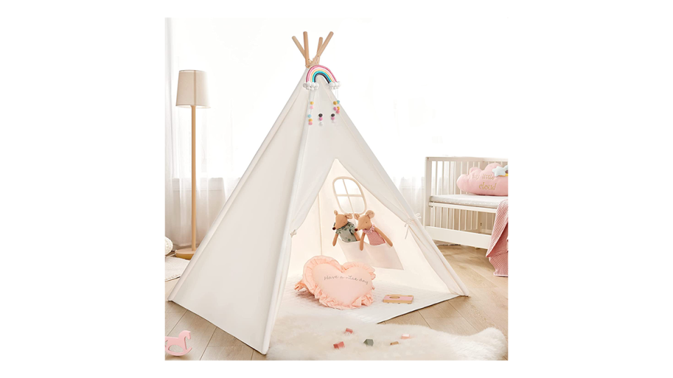 Back to school gifts for kids: A teepee tent.