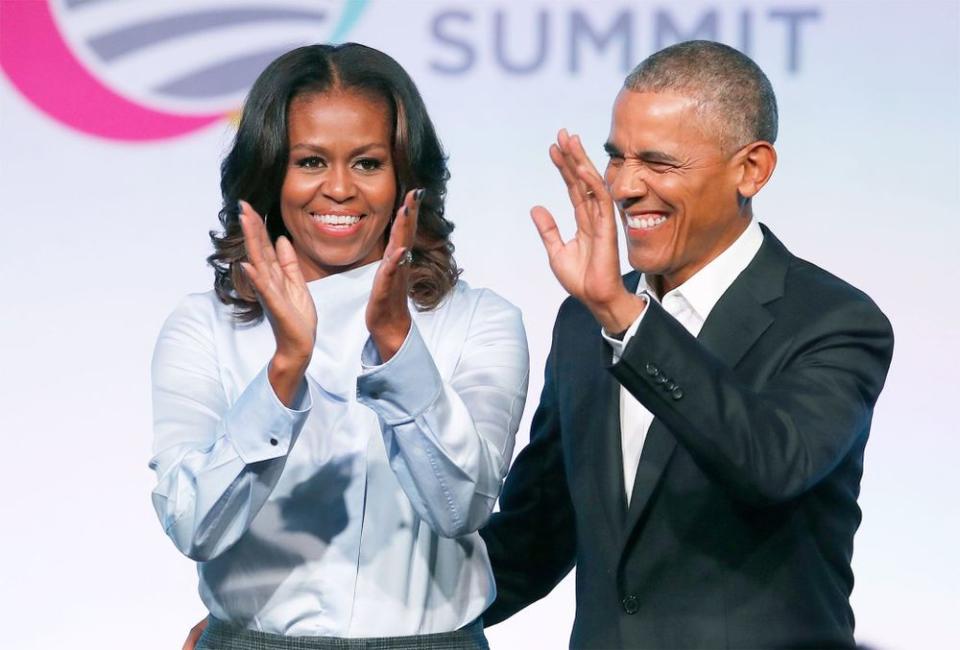 Michelle and Barack Obama