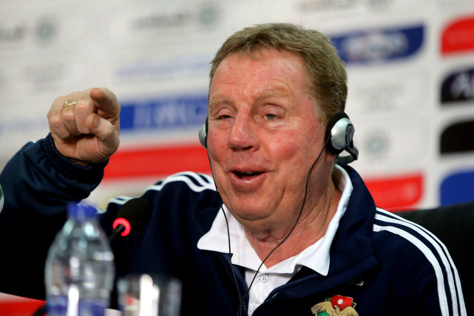 Crowd pleaser: Harry Redknapp once pulled a fan from the stands and put him on