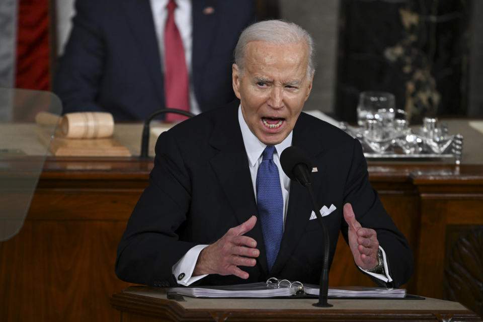 President Biden delivers his State of the Union address.