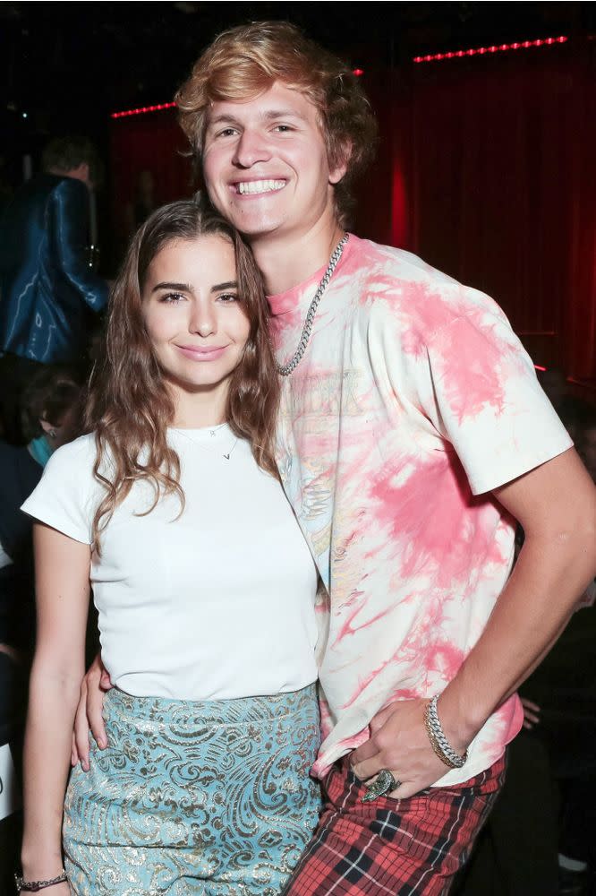 Violetta Komyshan and Ansel Elgort