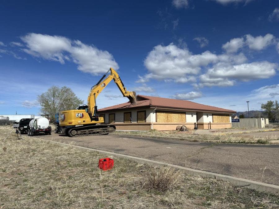 Demolition of Return to Nature Funeral Home