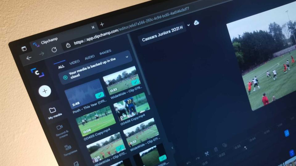 Clipchamp from 2022