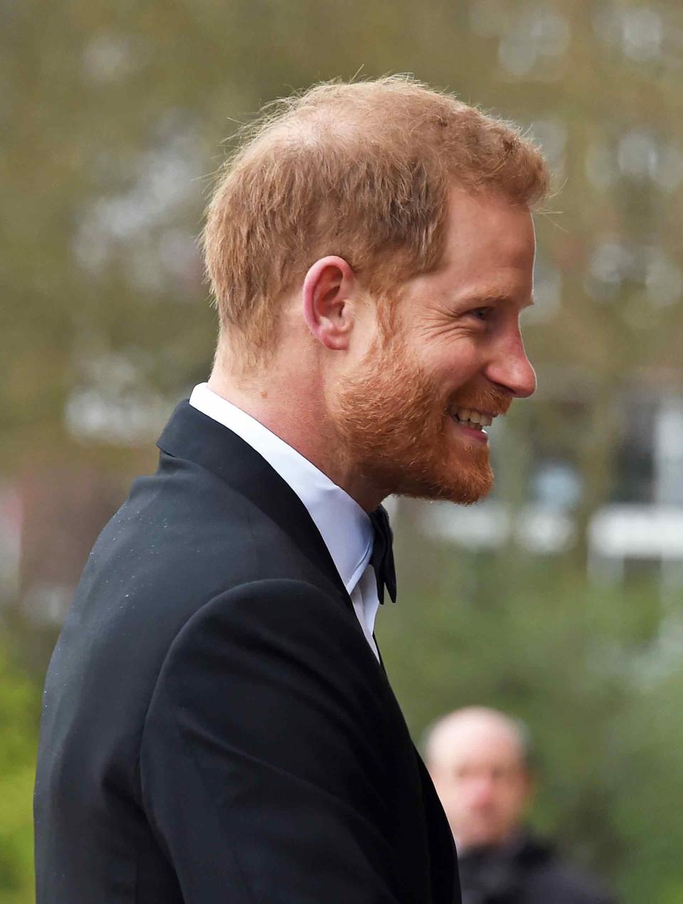 Prince Harry’s Beard is Doing All the Heavy-Lifting