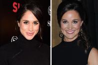 <p>There was a time after Kate and Wills' wedding that the public desperately wanted to see Prince Harry and Pippa Middleton get together. But as we know all too well, he ended up getting engaged to a woman who looks remarkably similar to her, in American actress Meghan Markle.</p>
