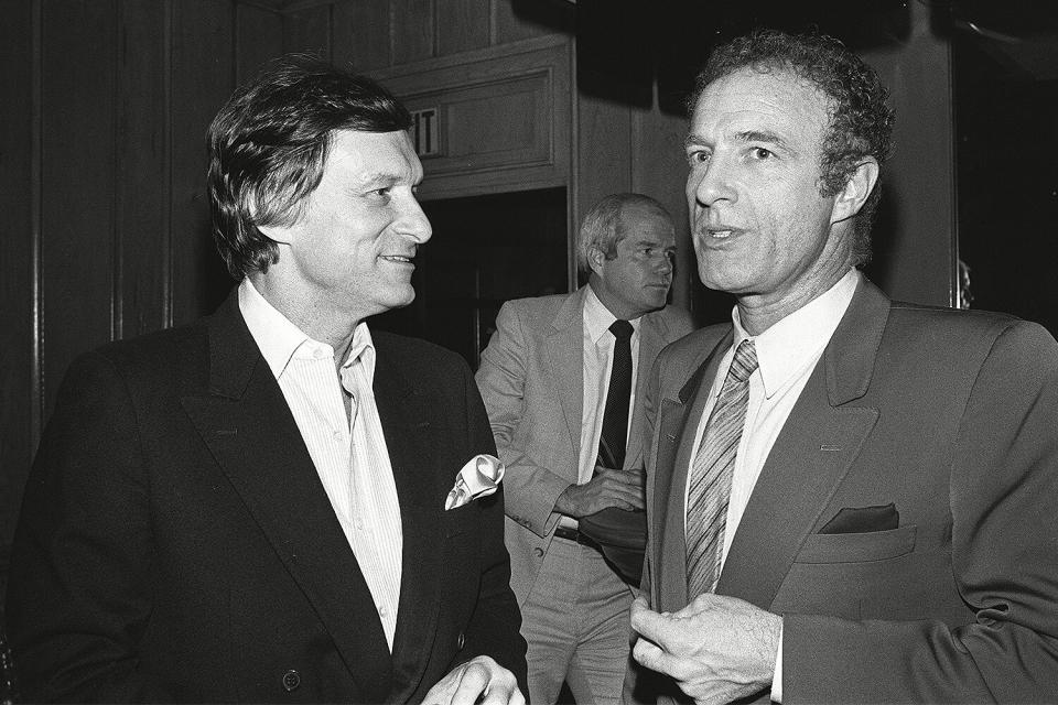 Hugh Hefner, James Caan