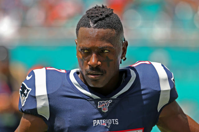 Good start': Antonio Brown scores in debut as Patriots pound Dolphins