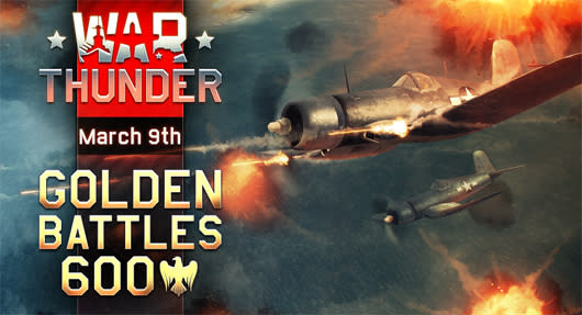 War Thunder Golden Battles banner