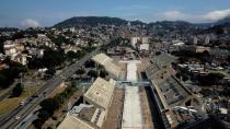 El Sambódromo de Río de Janeiro, totalmente vacío. (Foto: Pilar Olivares / Reuters).