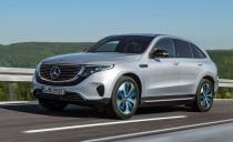 <p>According to Wagener, the first EQ model was always going to be an SUV. The compact crossover segment comes first because "it's our hottest segment, so it was a no-brainer to start in that segment with an SUV-ish proportion." He described the EQC as "electric sporty," with a character between that of the regular GLC and the GLC coupe.</p>