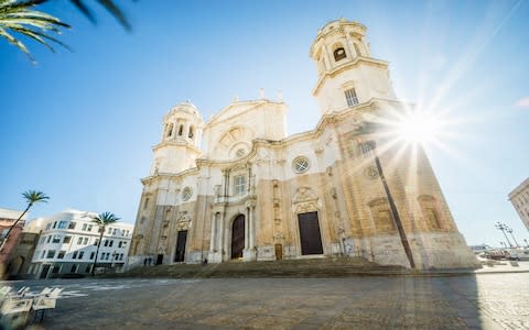 The Cathedral of Cádiz in the sunshine - Credit: iStock