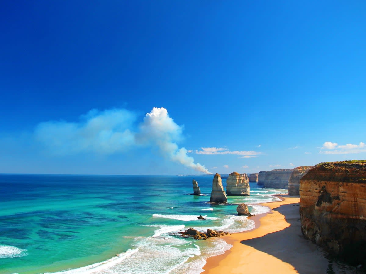 The Twelve Apostles, a collection of limestone stacks off the coast of Victoria (Getty Images/iStockphoto)