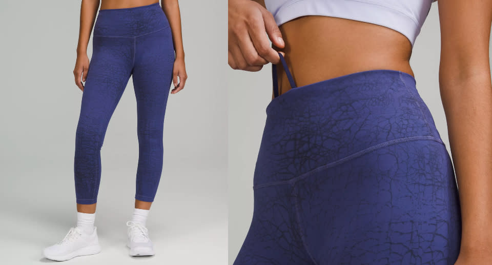 The Lululemon Wunder Train leggings are one of the brand's latest We Made Too Much additions.