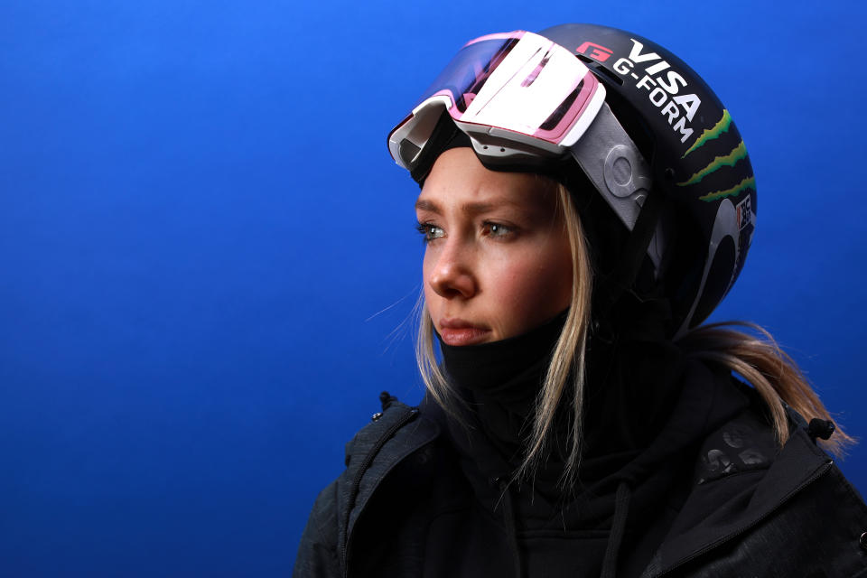 <p>Freestyle Skier Maggie Voisin poses for a portrait during the Team USA Media Summit ahead of the PyeongChang 2018 Olympic Winter Games on September 26, 2017 in Park City, Utah. (Photo by Ron Jenkins/Getty Images) </p>