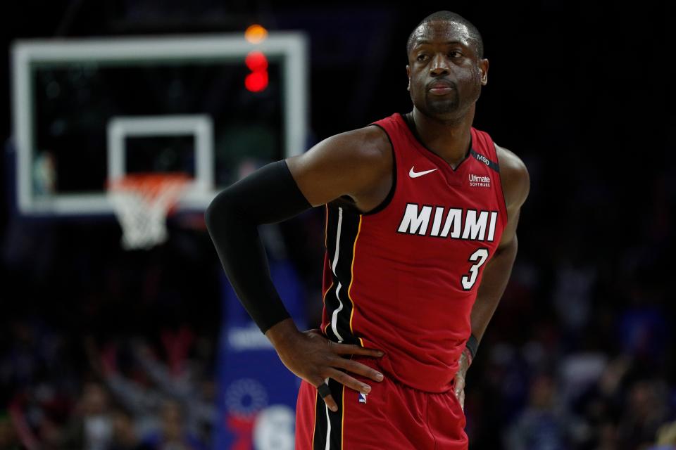 Dwyane Wade has some game left, but will he return to play next season? (AP)