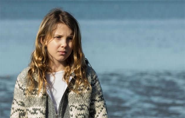 Millie B Brown in the 2014 TV series Intruders. Source: BBC