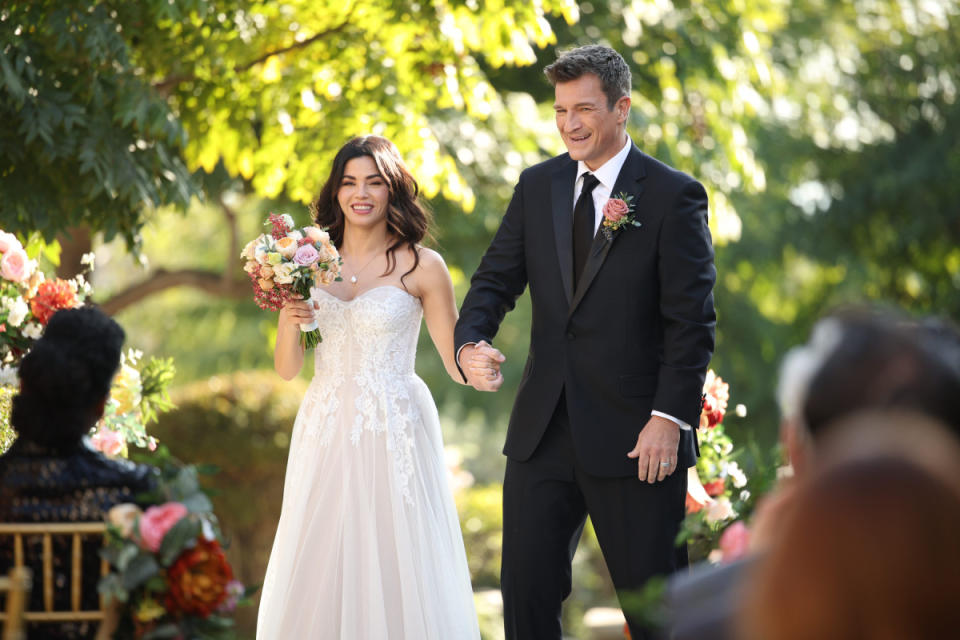 <p> Jenna Dewan, Nathan Fillion</p><p>Disney/Raymond Liu</p>