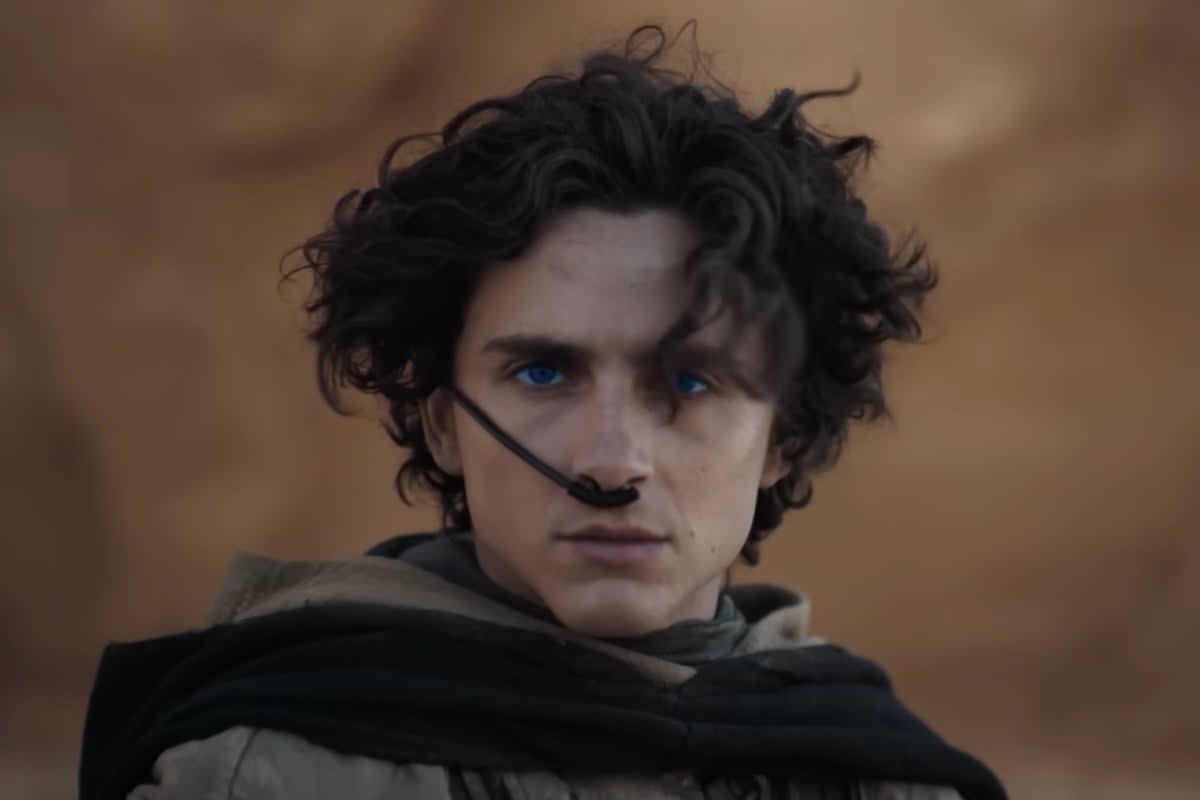 Timothée Chalamet as Paul Atreides (Dune: Part Two - Official Trailer 2 - Warner Bros. UK & Ireland)