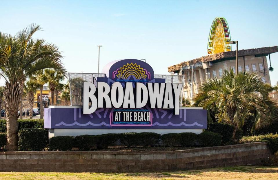 Broadway at the Beach has long been a top tourism destination in Myrtle Beach, S.C. The shopping and entertainment complex opened in 1995 and has undergone many changes through the years. This winter many of the shops are receiving a facelift. Feb. 8, 2024.