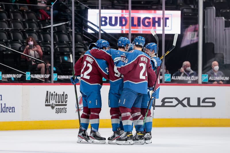 FILE PHOTO: NHL: San Jose Sharks at Colorado Avalanche