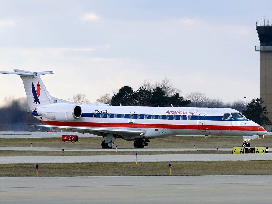 American Eagle jet.