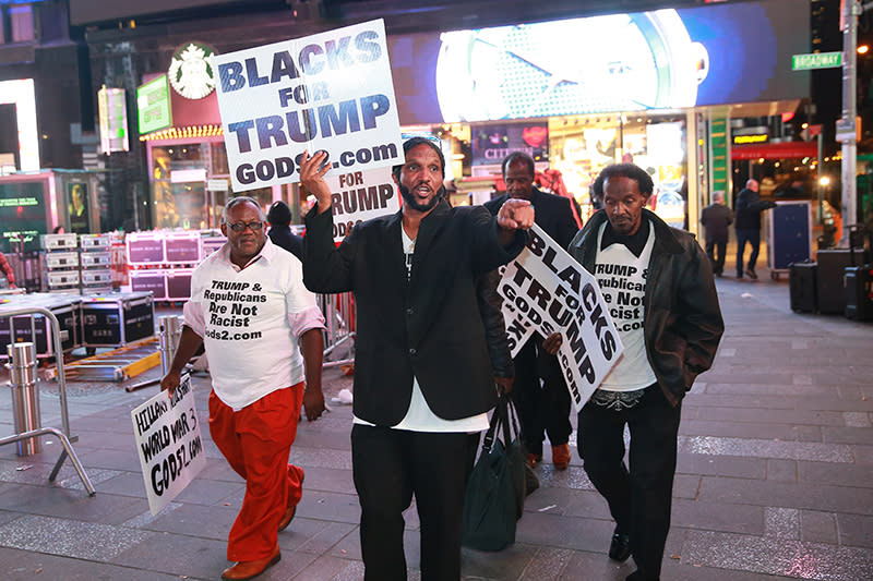 Black supporters of Donald Trump 