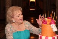 <p>Betty celebrated her 90th birthday in 2012 with a huge birthday cake and a televised birthday special held in her honor by NBC. </p>