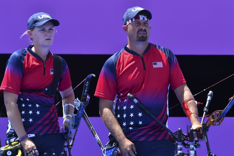 Archery - Mixed Team - 1/8 Finals