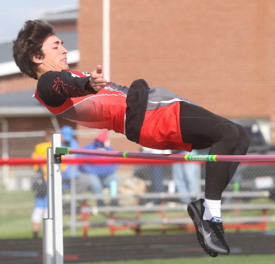 Sandy Valley high jumper Jason Morris qualified for his first state meet last season.
