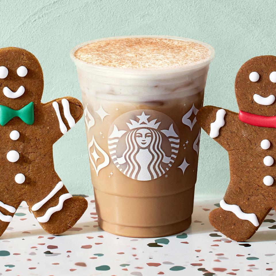 Starbucks Iced Gingerbread Oatmilk Chai