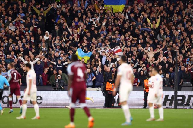 West Ham fans snap up Lyon tickets in record time as anticipation grows for  Europa League quarter-final clash