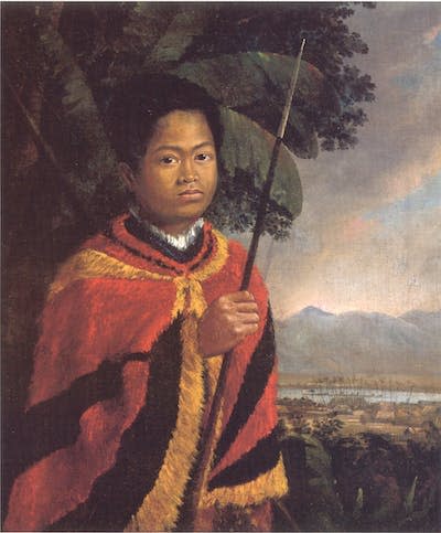 Retrato del rey Kamehameha III de Hawai, 11 años. <a href="https://upload.wikimedia.org/wikipedia/commons/e/e6/Robert_Dampier_%281800-1874%29_-_Kamehameha_III%2C_1825.jpg" rel="nofollow noopener" target="_blank" data-ylk="slk:Robert Dampier via Wikimedia Commons. Honolulu Museum of Art.;elm:context_link;itc:0;sec:content-canvas" class="link ">Robert Dampier via Wikimedia Commons. Honolulu Museum of Art.</a>