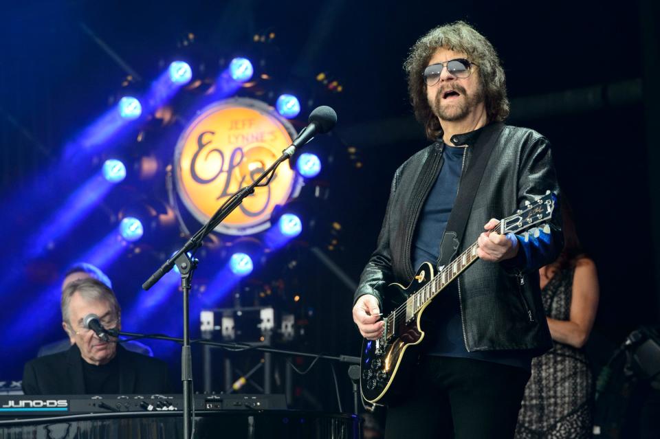 The Orchestra features former members of symphonic rock band Electric Light Orchestra, but not ELO mastermind Jeff Lynne (seen here performing at the Glastonbury Festival in Somerset, England in 2016).