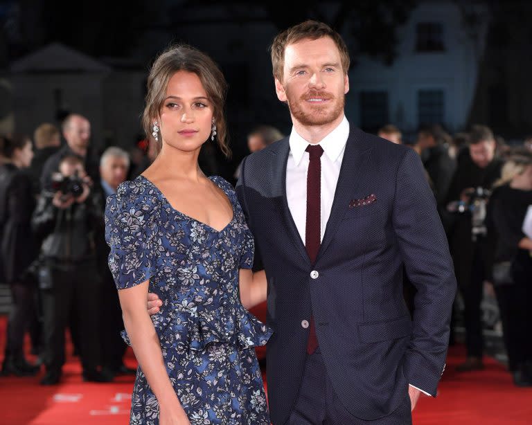 Alicia Vikander Michael Fassbender