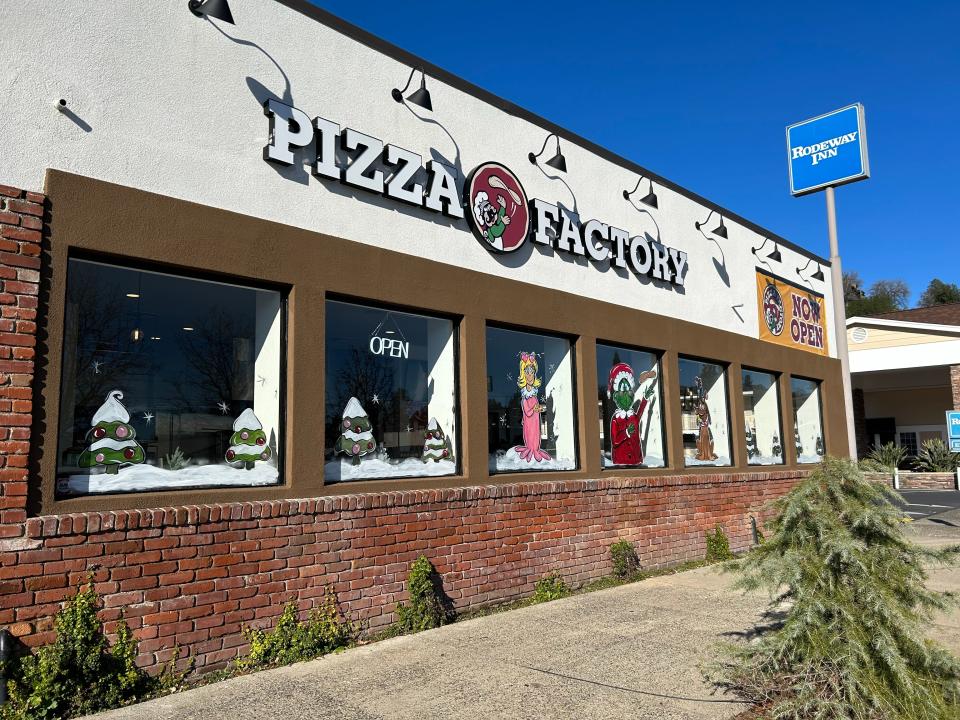 Pizza Factory opened a location in Redding on North Market Street in 2023.