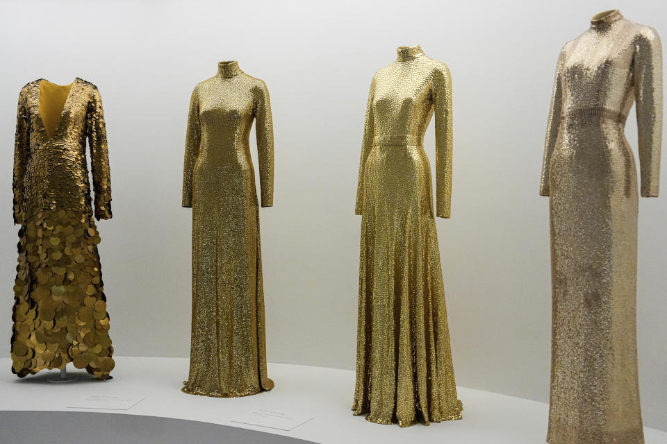 The Metropolitan Museum of Art's Costume Institute gala exhibit, "Sleeping Beauties: Reawakening Fashion," on display at The Metropolitan Museum of Art, Saturday, May 4, 2024, in New York. (AP Photo/Julia Nikhinson)