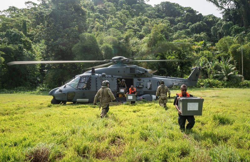 NZDF Joint Task Force assist in delivering ballot boxes to remote areas of the Solomon Islands