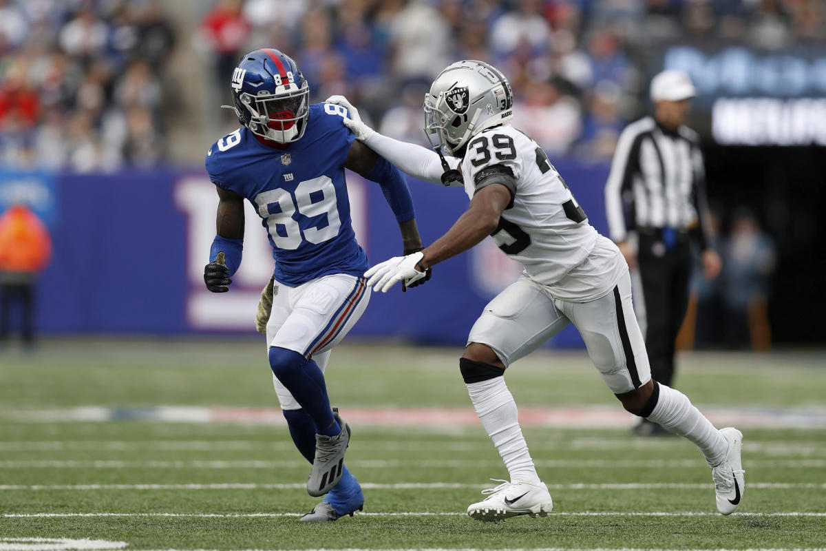 Raiders CB Nate Hobbs still practicing in the slot during OTAs